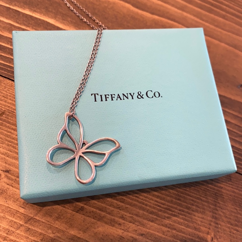 Vintage Tiffany&Co Butterfly Necklace
